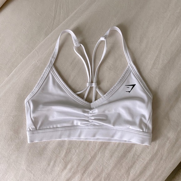 Gymshark | Ruched Strappy Sports Bra - Picture 6 of 7